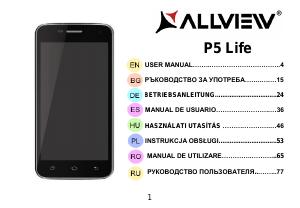 Használati útmutató Allview P5 Life Mobiltelefon