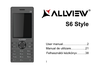 Használati útmutató Allview S6 Style Mobiltelefon