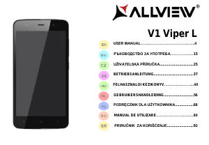 Instrukcja Allview V1 Viper L Telefon komórkowy