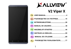 Instrukcja Allview V2 Viper X Telefon komórkowy