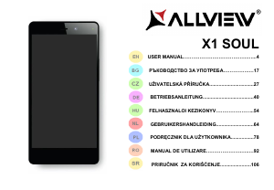 Manual Allview X1 Soul Telefon mobil