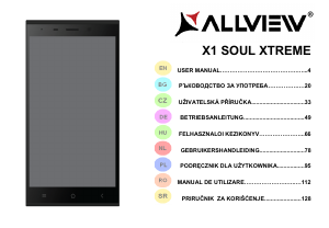 Használati útmutató Allview X1 Soul Xtreme Mobiltelefon