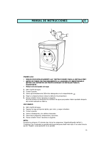 Manual de uso Bauknecht WA 856 - CH Lavadora