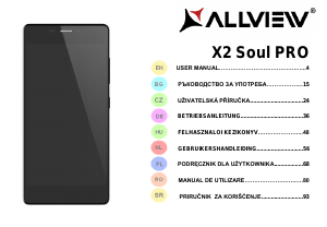 Használati útmutató Allview X2 Soul Pro Mobiltelefon