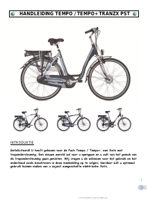 Handleiding Puch Tempo Elektrische fiets