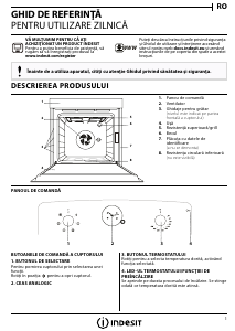 Manual Indesit IFVR 500 OW Cuptor