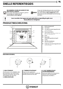 Handleiding Indesit IFVR 800 H AN Oven