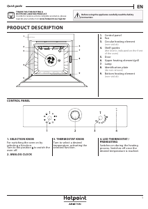 Handleiding Indesit IFVR 801 H AN Oven