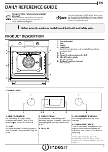 Manual Indesit IFW 3544 JH IX Oven