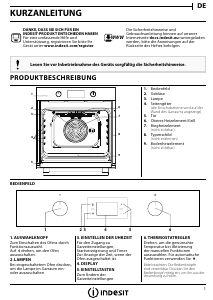 Bedienungsanleitung Indesit IFW 3841 JC IX Backofen