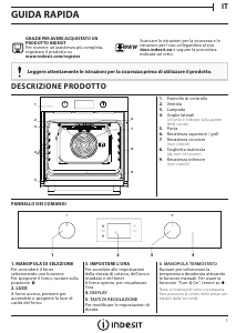 Manuale Indesit IFW 3841 JH IX Forno