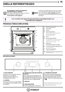 Handleiding Indesit IFW 3844 JP IX Oven