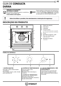 Manual Indesit IFW 4534 H BL Forno