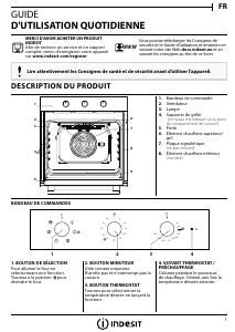 Mode d’emploi Indesit IFW 4534 H GR Four