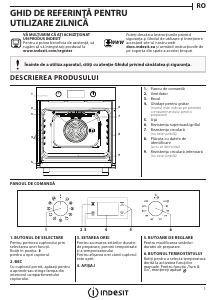 Manual Indesit IFW 4841 C BL Cuptor