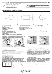 Bedienungsanleitung Indesit IFW 4841 JH BL Backofen