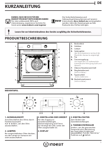 Bedienungsanleitung Indesit IFW 4841 P BL Backofen