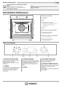 Manual Indesit IFW 5544 IX Cuptor