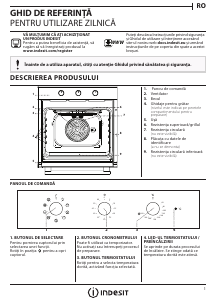 Manual Indesit IFW 5834 IX Cuptor