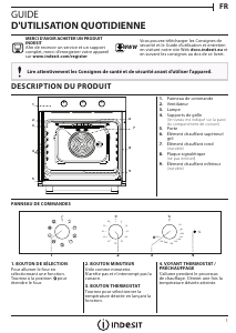 Mode d’emploi Indesit IFW 5834 IX Four
