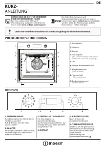 Bedienungsanleitung Indesit IFW 5844 C IX Backofen
