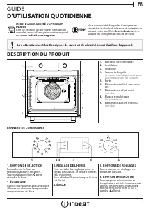 Mode d’emploi Indesit IFW 5844 IX Four