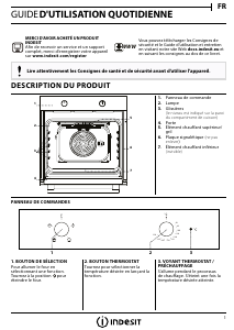 Mode d’emploi Indesit IFW 6220 IX Four