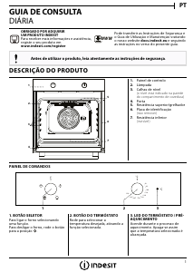 Manual Indesit IFW 6220 IX Forno