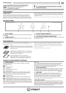 Návod Indesit IFW 6230 IX Rúra