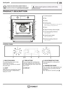 Handleiding Indesit IFW 6544 IX.1 Oven