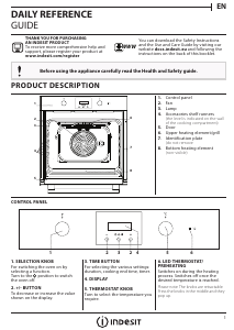 Manual Indesit IFW 65Y0 J BL Oven