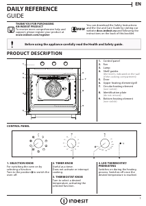 Handleiding Indesit IFW 6834 WH Oven