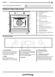 Handleiding Indesit IFW 6841 JP IX Oven