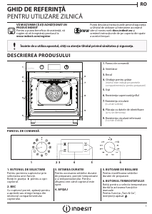 Manual Indesit IFW 6844 C IX Cuptor