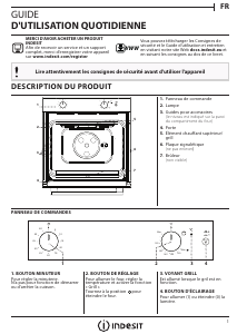 Mode d’emploi Indesit IGW 620 BL Four