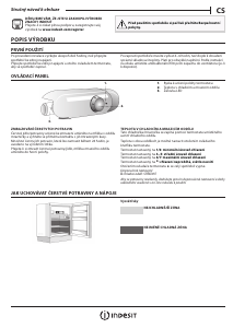 Manuál Indesit IL A1.UK.1 Lednice