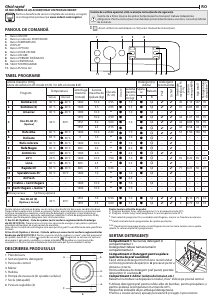 Manual Indesit BDE 1071682X WS EE N Mașină de spalat cu uscator