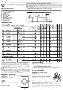 Manual Indesit BDE 861483X WS EU N Mașină de spalat cu uscator