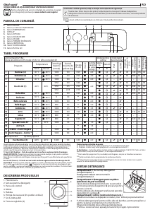 Manual Indesit BDE 961483X WS EU N Mașină de spalat cu uscator