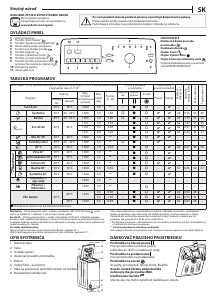Návod Indesit BTW B7220P EU/N Práčka