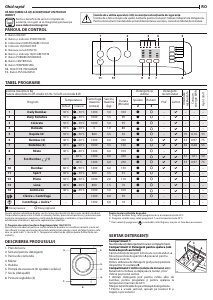 Manual Indesit BWA 61252 W EU Mașină de spălat