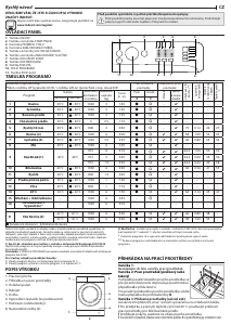 Manuál Indesit BWSA 61051 W EU N Pračka