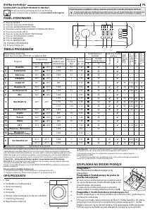 Instrukcja Indesit BWSA 71251 W EE N Pralka