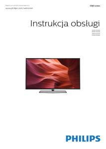 Instrukcja Philips 32PFH5500 Telewizor LED