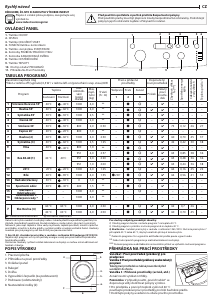 Manuál Indesit EWUD 41051 W EU N Pračka