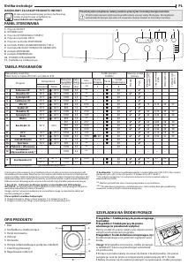 Instrukcja Indesit EWUD 41051 W EU N Pralka