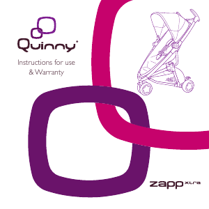 Руководство Quinny Zapp Xtra Детская коляска
