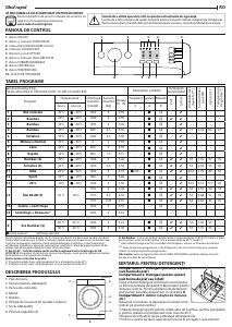 Manual Indesit MTWA 91283 W EE Mașină de spălat