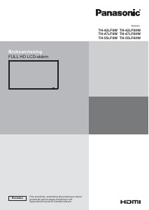 Bruksanvisning Panasonic TH-55LF60W LCD skärm