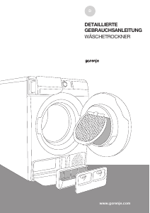 Bedienungsanleitung Gorenje WAVED E72 Trockner